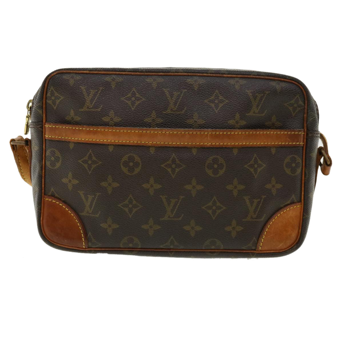 LOUIS VUITTON Monogram Trocadero 27 Shoulder Bag M51274 LV Auth bs3275