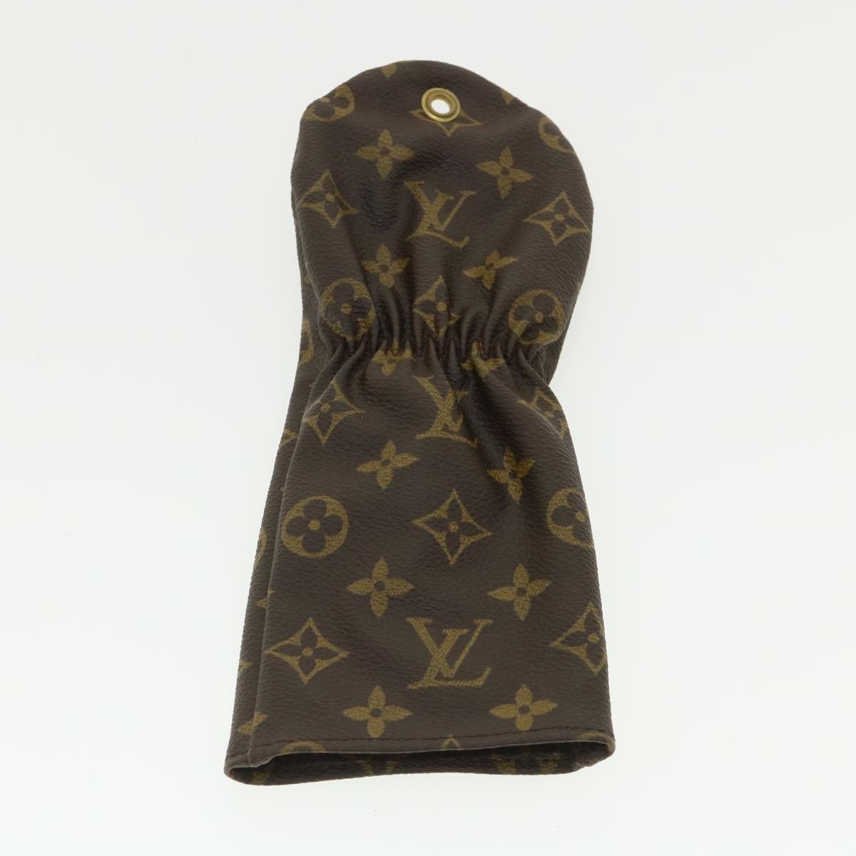 LOUIS VUITTON Monogram Golf Club cover 2Set LV Auth bs3281