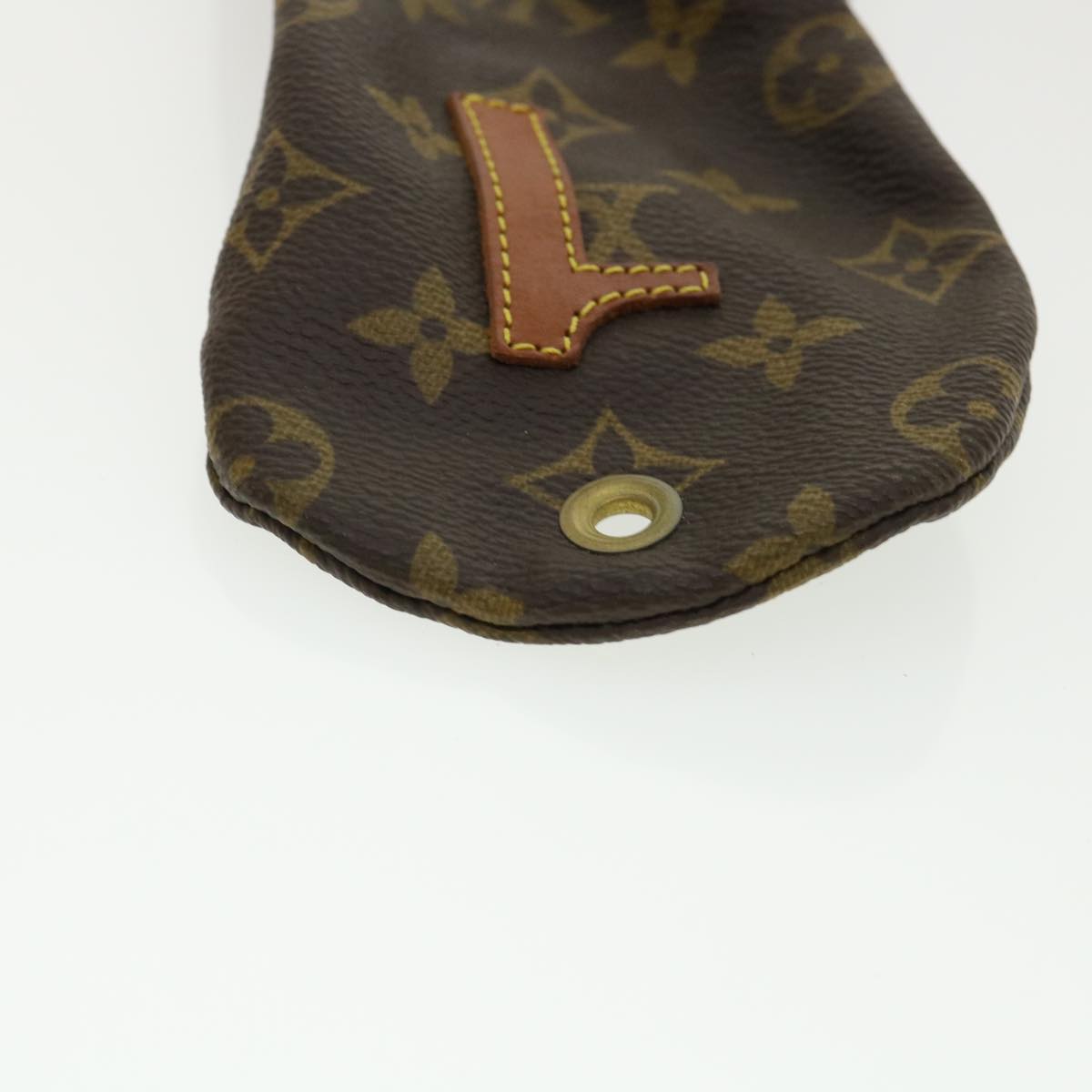 LOUIS VUITTON Monogram Golf Club cover 2Set LV Auth bs3281