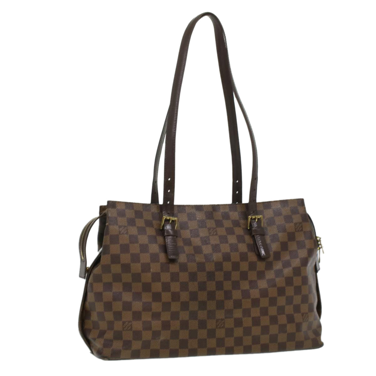 LOUIS VUITTON Damier Ebene Chelsea Tote Bag N51119 LV Auth bs3300