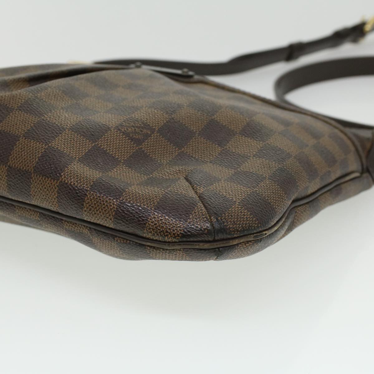 LOUIS VUITTON Damier Ebene Bloomsbury GM Shoulder Bag N42250 LV Auth bs3304