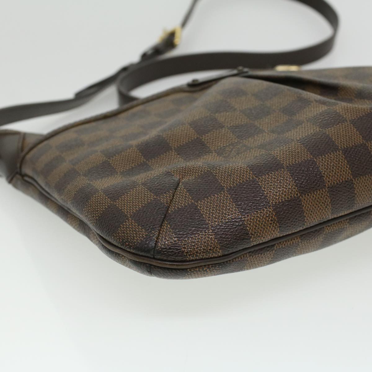 LOUIS VUITTON Damier Ebene Bloomsbury GM Shoulder Bag N42250 LV Auth bs3304