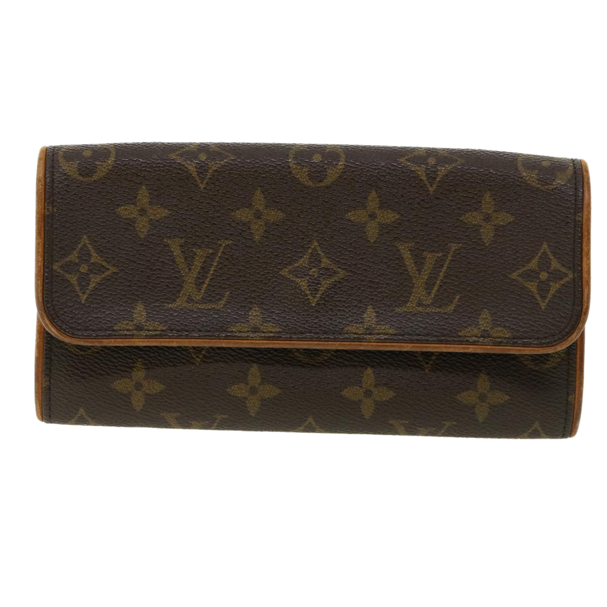 LOUIS VUITTON Monogram Pochette Twin PM Shoulder Bag M51854 LV Auth bs3354