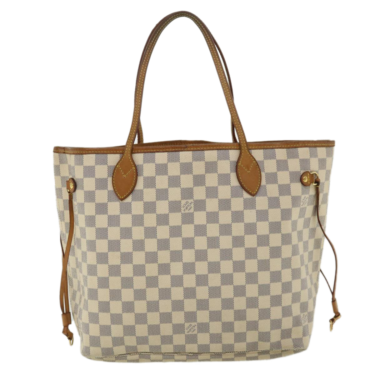 LOUIS VUITTON Damier Azur Neverfull MM Tote Bag N41605 LV Auth bs3414 - 0