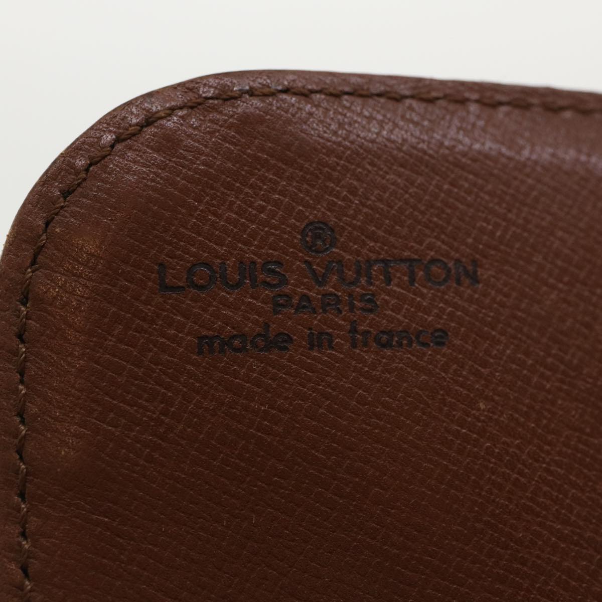 LOUIS VUITTON Monogram Cartouchiere MM Shoulder Bag M51253 LV Auth bs3423