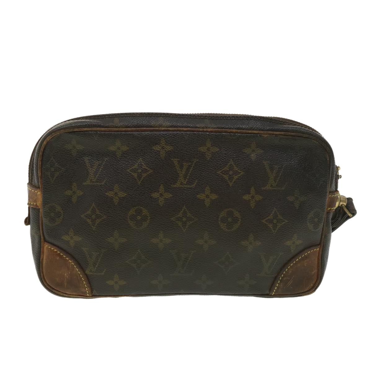 LOUIS VUITTON Monogram Marly Dragonne GM Clutch Bag M51825 LV Auth bs3428 - 0