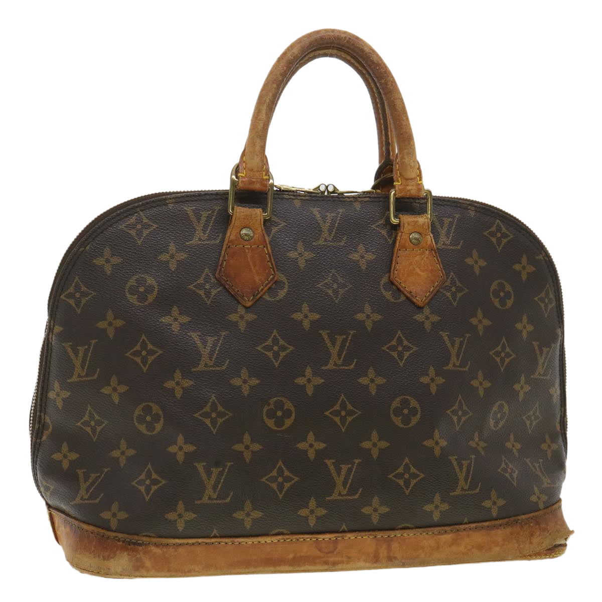 LOUIS VUITTON Monogram Alma Hand Bag M51130 LV Auth bs3442