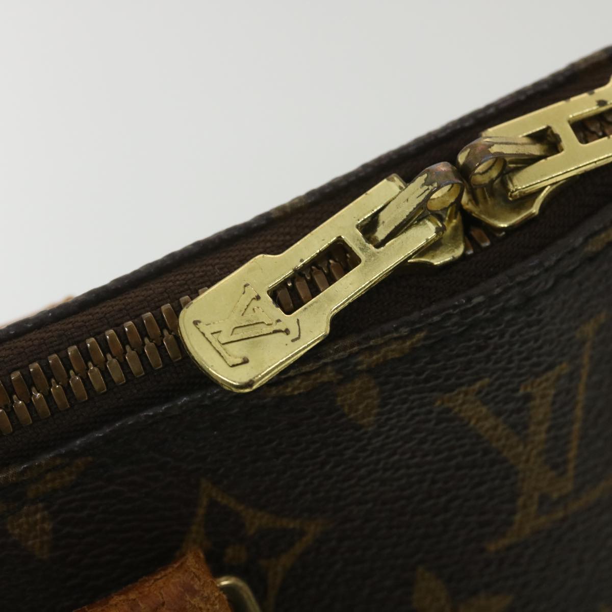 LOUIS VUITTON Monogram Alma Hand Bag M51130 LV Auth bs3442