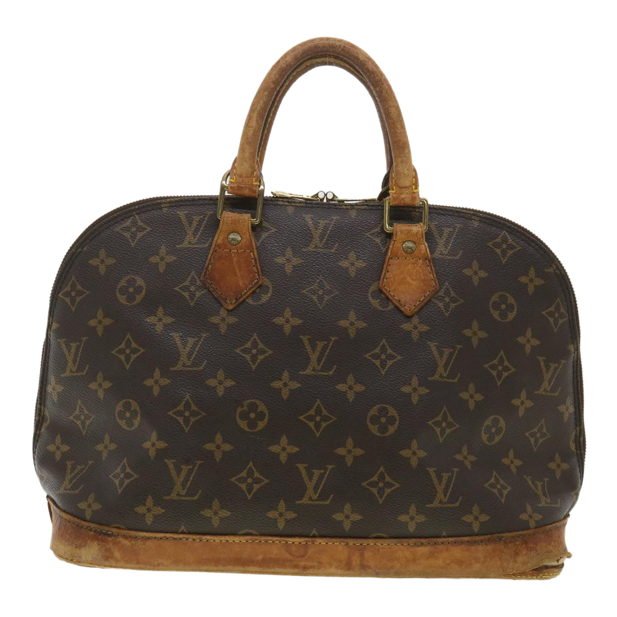 LOUIS VUITTON Monogram Alma Hand Bag M51130 LV Auth bs3442