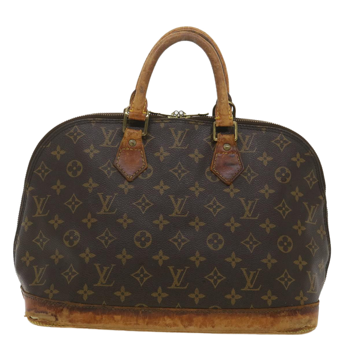 LOUIS VUITTON Monogram Alma Hand Bag M51130 LV Auth bs3442