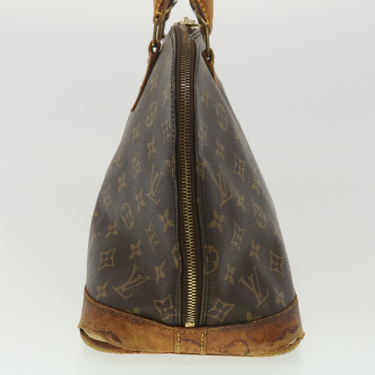 LOUIS VUITTON Monogram Alma Hand Bag M51130 LV Auth bs3442