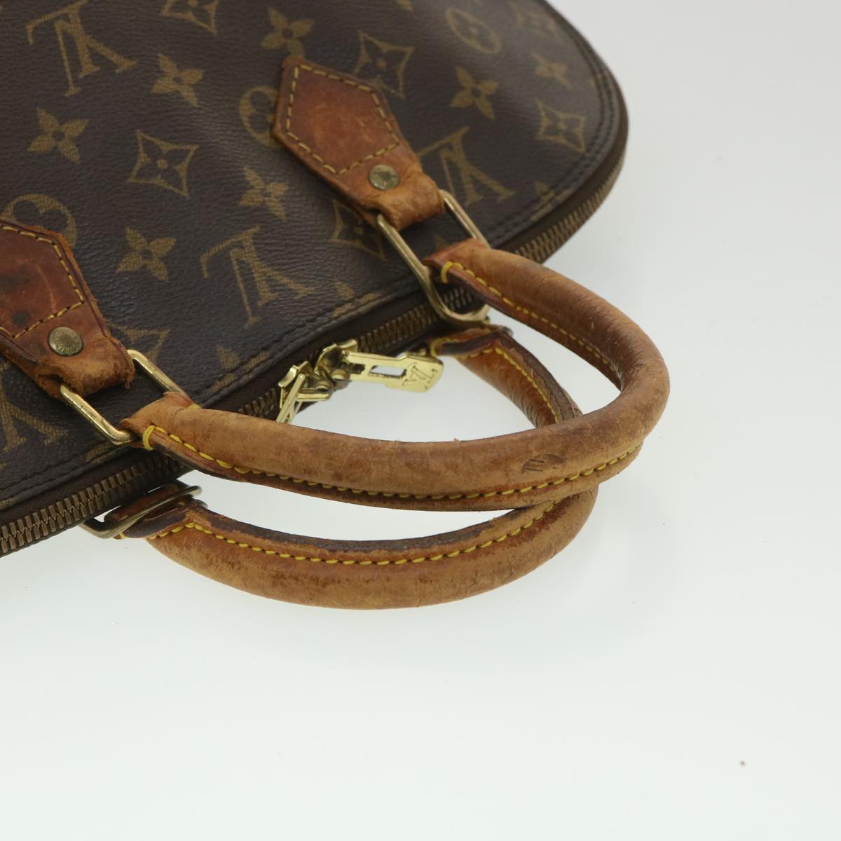 LOUIS VUITTON Monogram Alma Hand Bag M51130 LV Auth bs3442