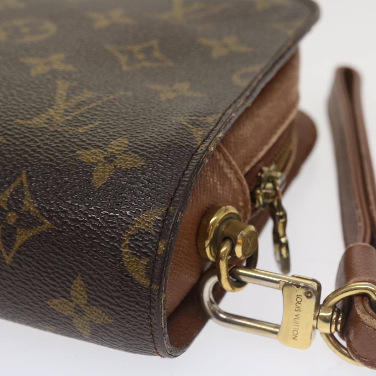 LOUIS VUITTON Monogram Orsay Clutch Bag M51790 LV Auth bs3445