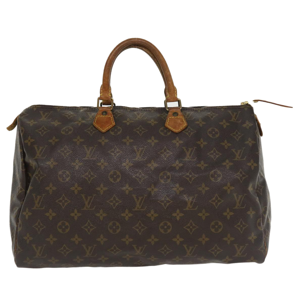 LOUIS VUITTON Monogram Speedy 40 Hand Bag M41522 LV Auth bs3450