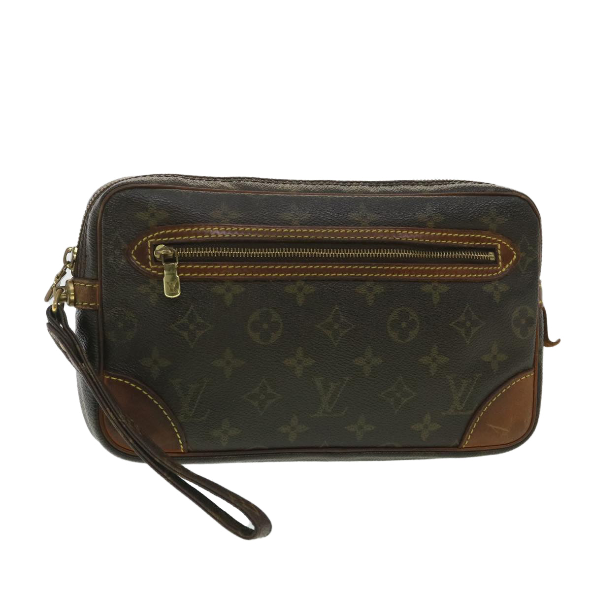 LOUIS VUITTON Monogram Marly Dragonne GM Clutch Bag M51825 LV Auth bs3461