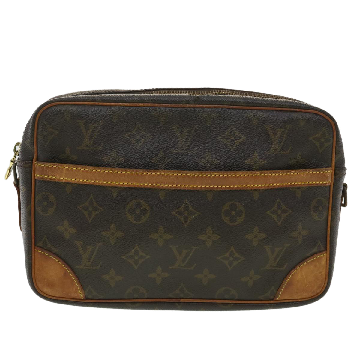 LOUIS VUITTON Monogram Trocadero 27 Shoulder Bag M51274 LV Auth bs3465