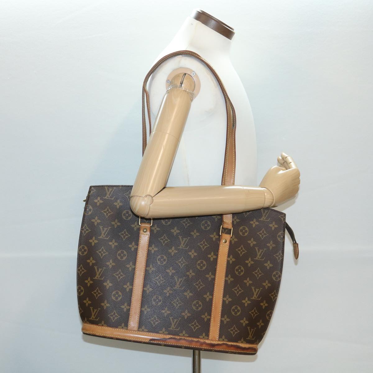 LOUIS VUITTON Monogram Babylone Tote Bag M51102 LV Auth bs3470