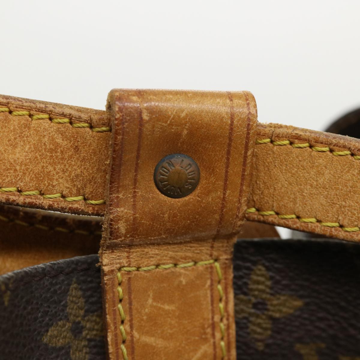 LOUIS VUITTON Monogram Randonnee GM Shoulder Bag M42244 LV Auth bs3496