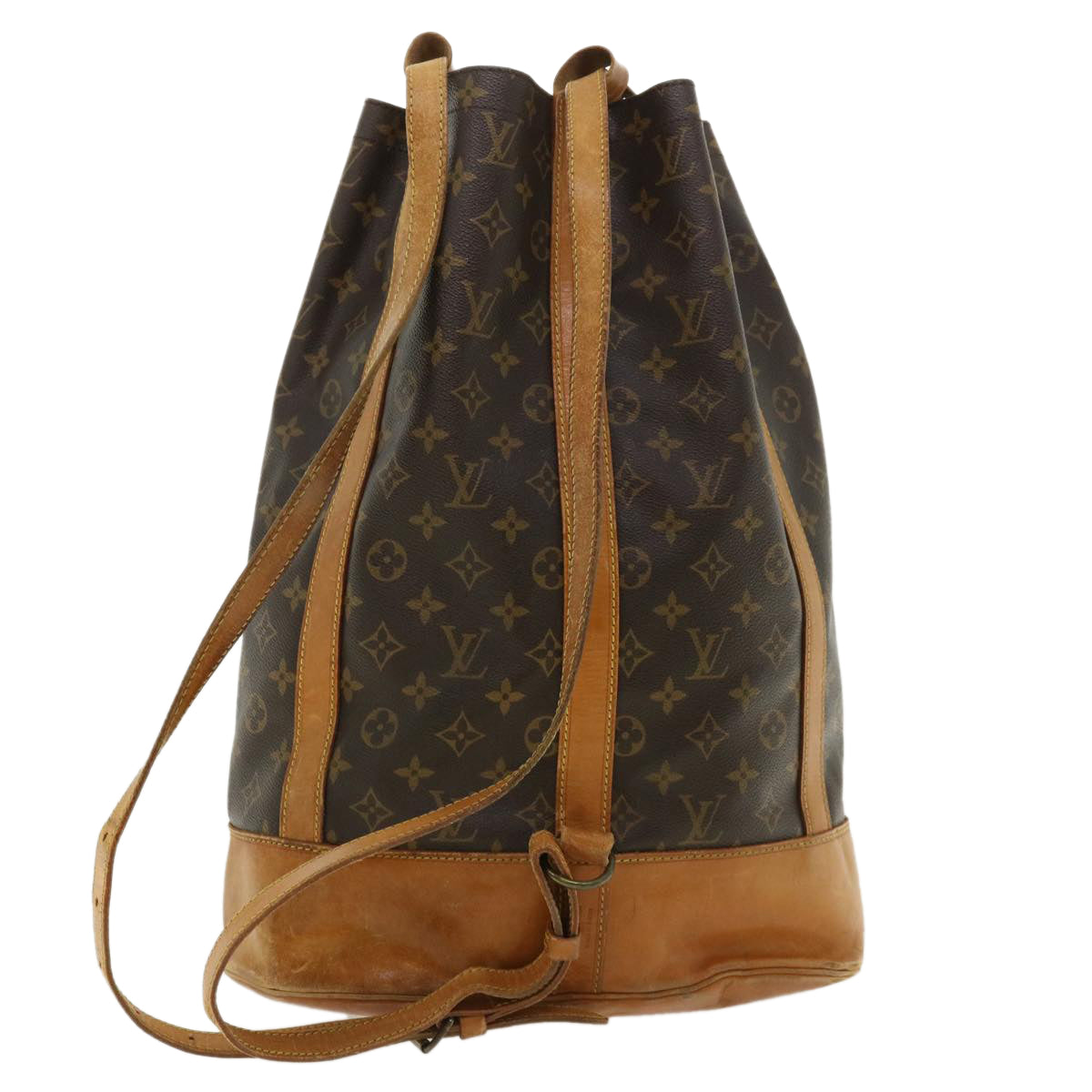 LOUIS VUITTON Monogram Randonnee GM Shoulder Bag M42244 LV Auth bs3496