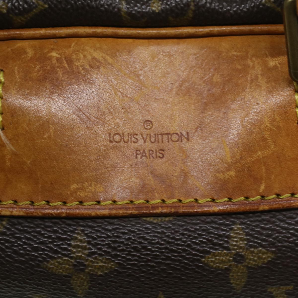 LOUIS VUITTON Monogram Deauville Hand Bag M47270 LV Auth bs3504