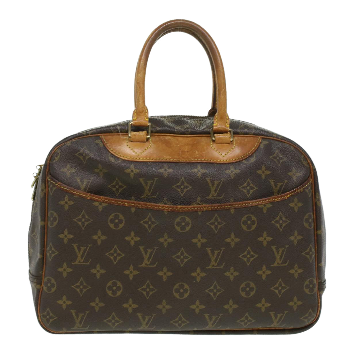 LOUIS VUITTON Monogram Deauville Hand Bag M47270 LV Auth bs3504