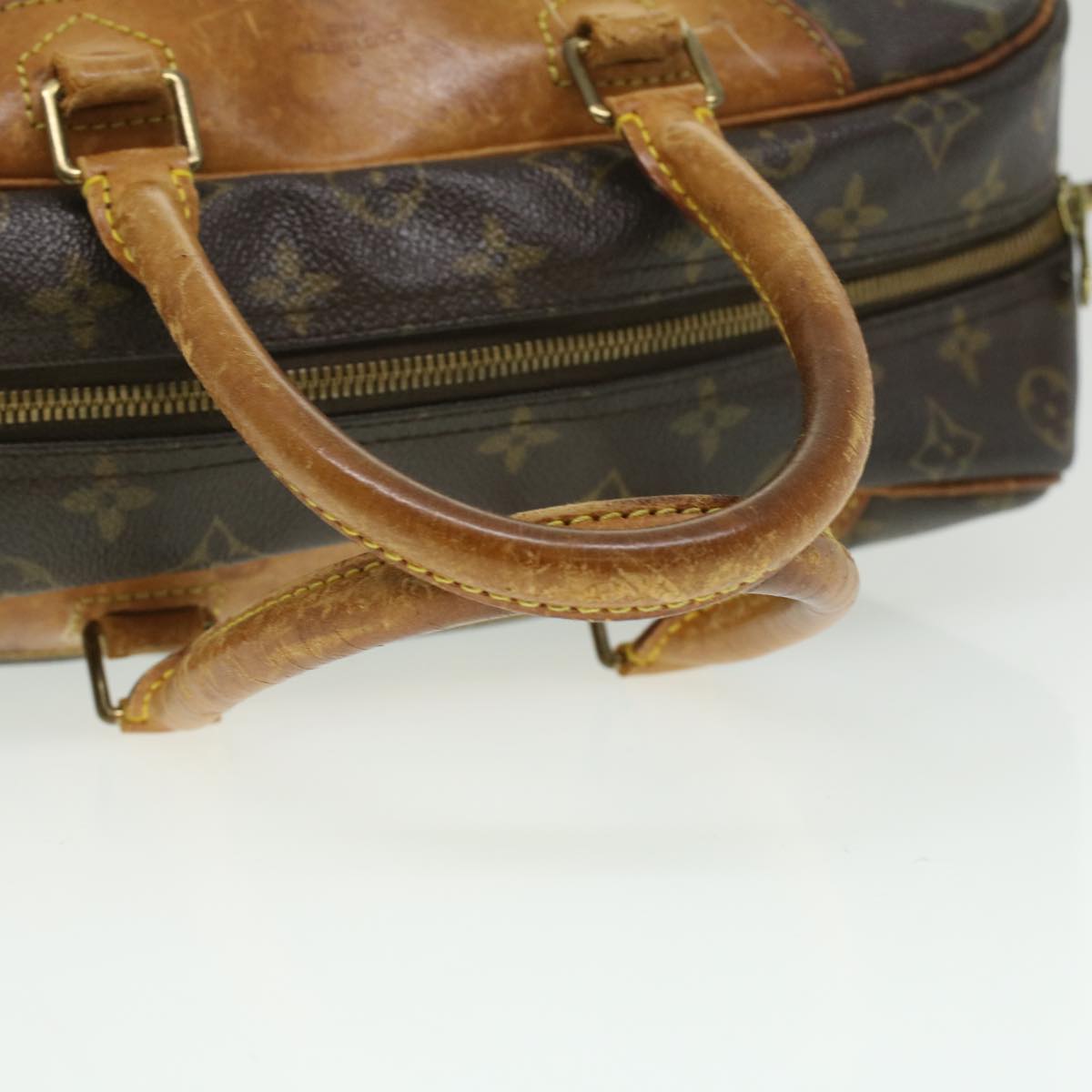 LOUIS VUITTON Monogram Deauville Hand Bag M47270 LV Auth bs3504