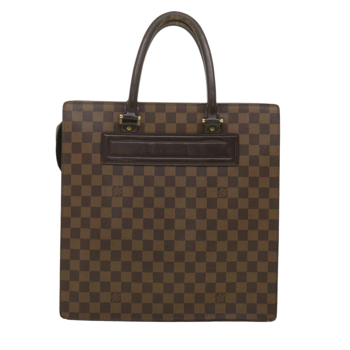 LOUIS VUITTON Damier Ebene Venice GM Hand Bag N51146 LV Auth bs3510