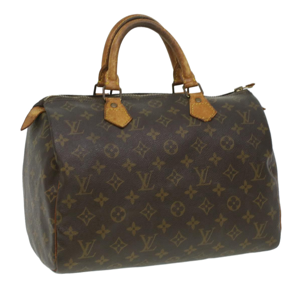 LOUIS VUITTON Monogram Speedy 30 Hand Bag M41526 LV Auth bs3539