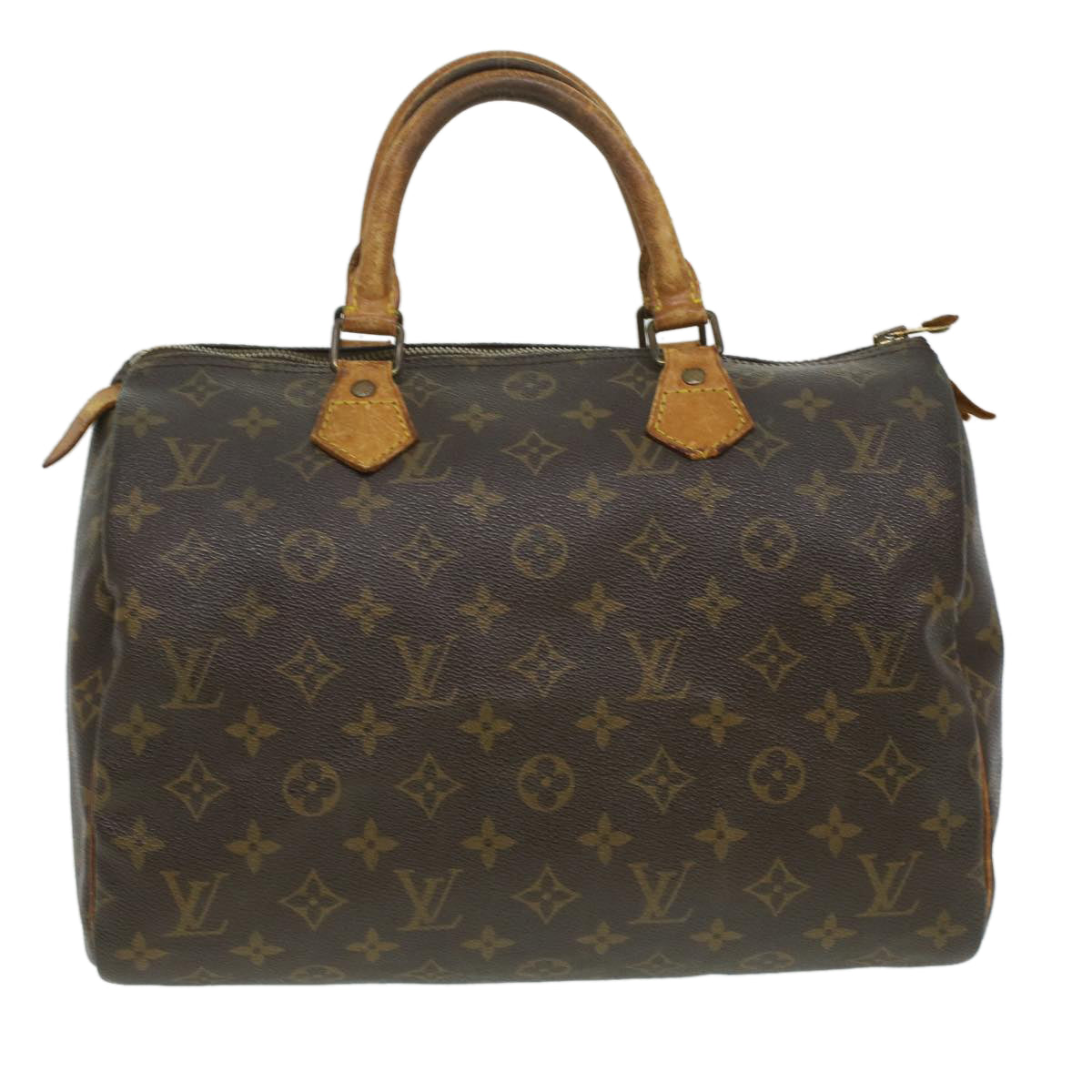 LOUIS VUITTON Monogram Speedy 30 Hand Bag M41526 LV Auth bs3539