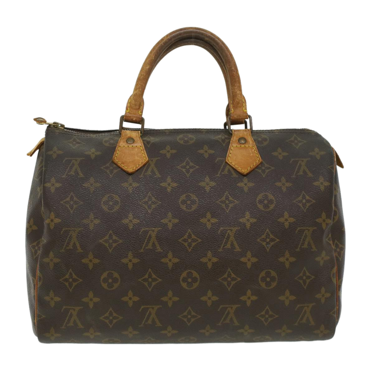 LOUIS VUITTON Monogram Speedy 30 Hand Bag M41526 LV Auth bs3539