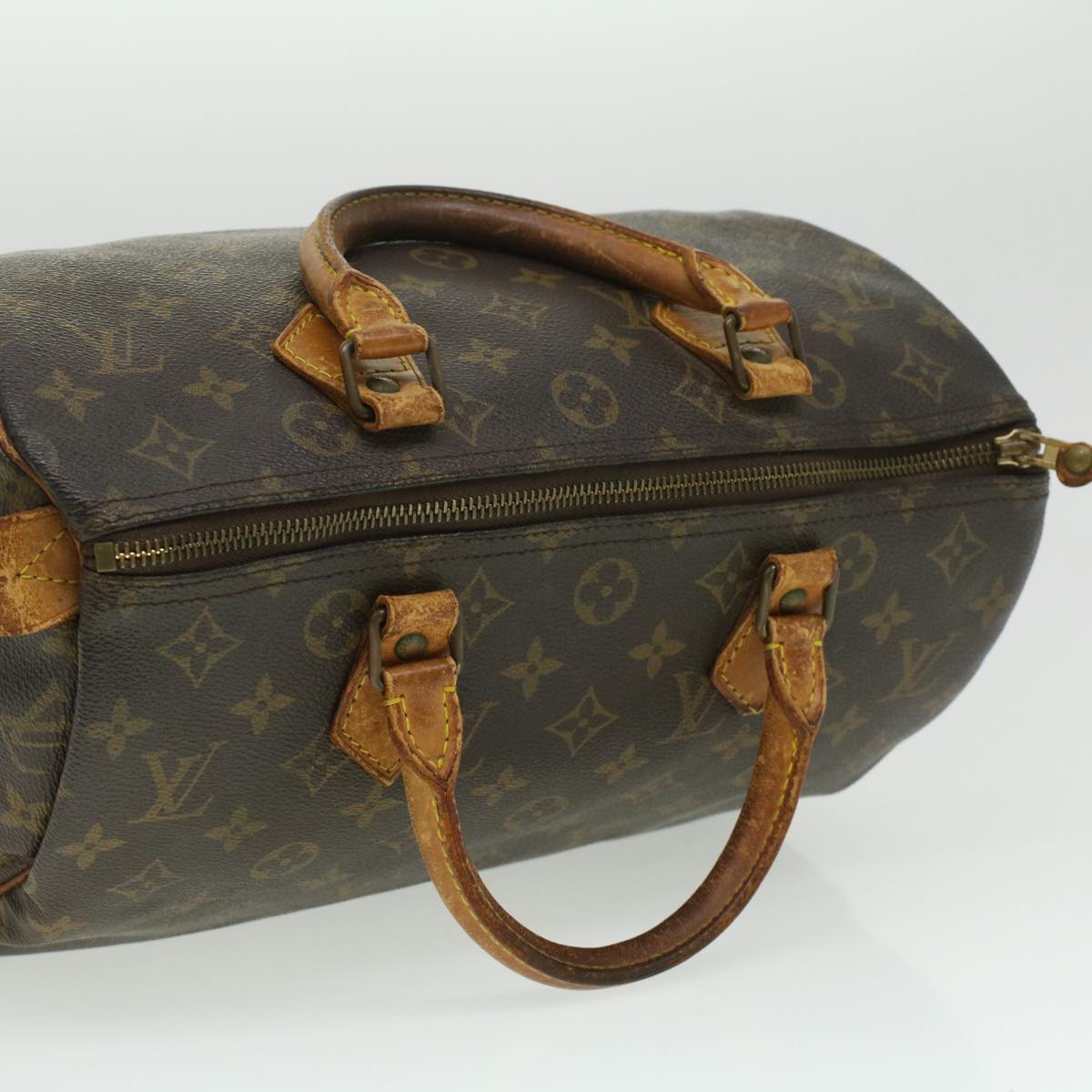 LOUIS VUITTON Monogram Speedy 30 Hand Bag M41526 LV Auth bs3539