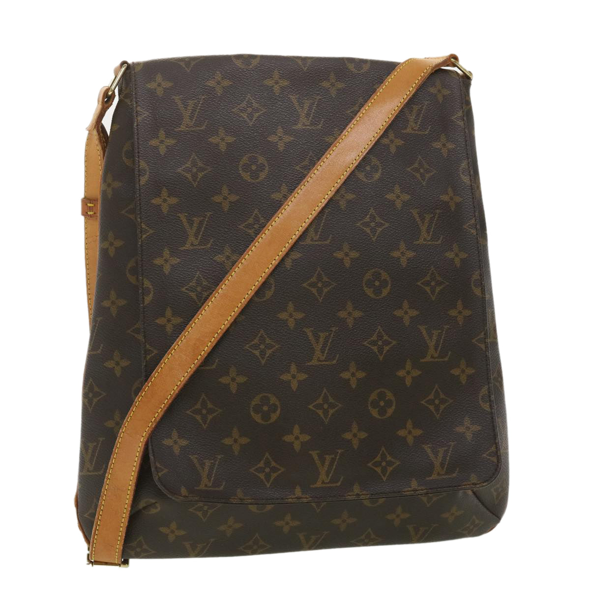 LOUIS VUITTON Monogram Musette Shoulder Bag M51256 LV Auth bs3545