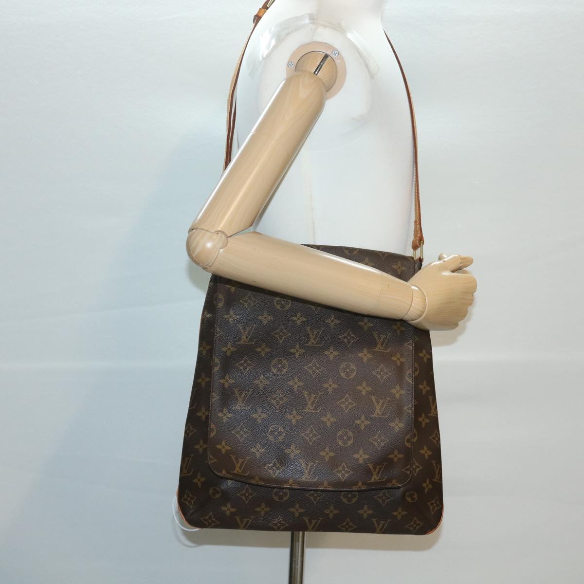 LOUIS VUITTON Monogram Musette Shoulder Bag M51256 LV Auth bs3545