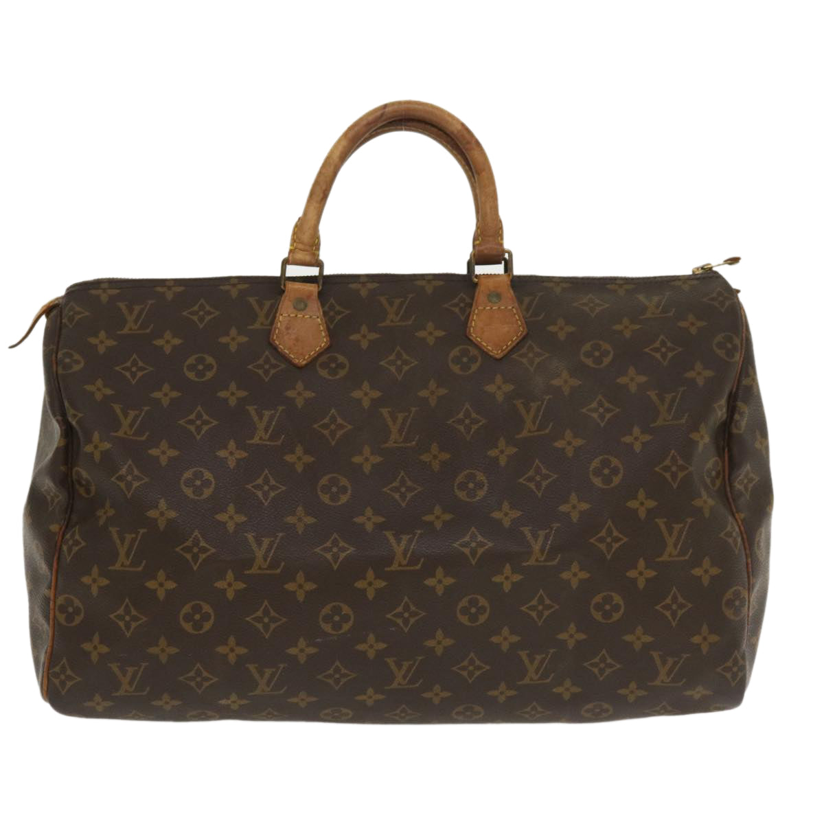 LOUIS VUITTON Monogram Speedy 40 Hand Bag M41522 LV Auth bs3563