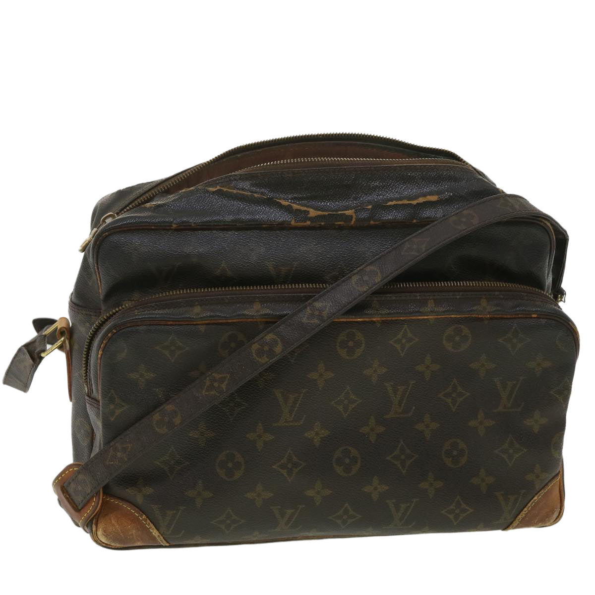 LOUIS VUITTON Monogram Nile GM Shoulder Bag M45242 LV Auth bs3585