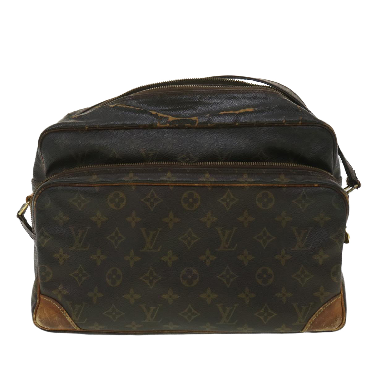 LOUIS VUITTON Monogram Nile GM Shoulder Bag M45242 LV Auth bs3585