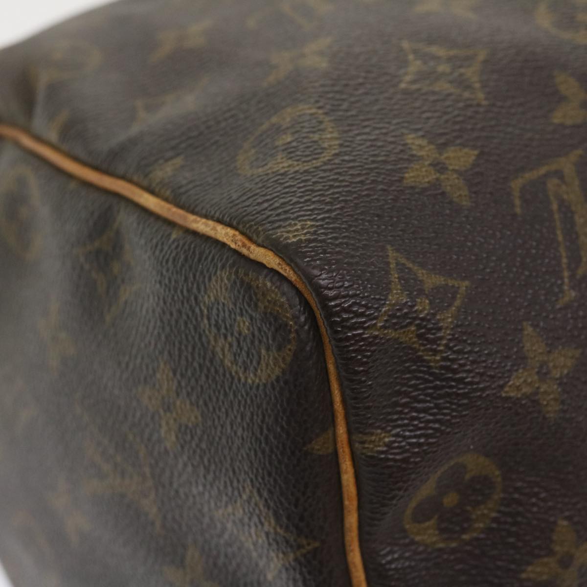 LOUIS VUITTON Monogram Speedy 35 Hand Bag M41524 LV Auth bs3618