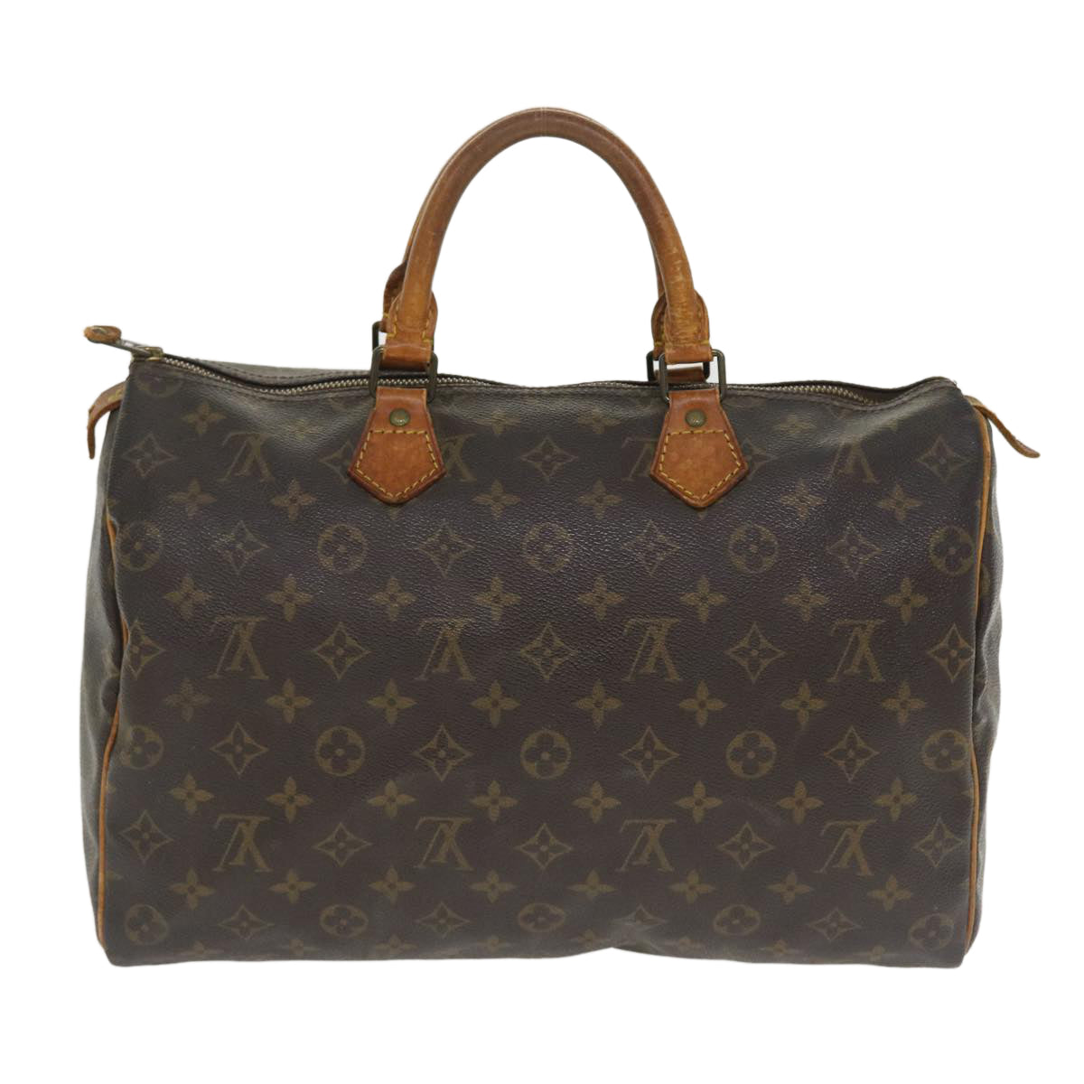 LOUIS VUITTON Monogram Speedy 35 Hand Bag M41524 LV Auth bs3618 - 0