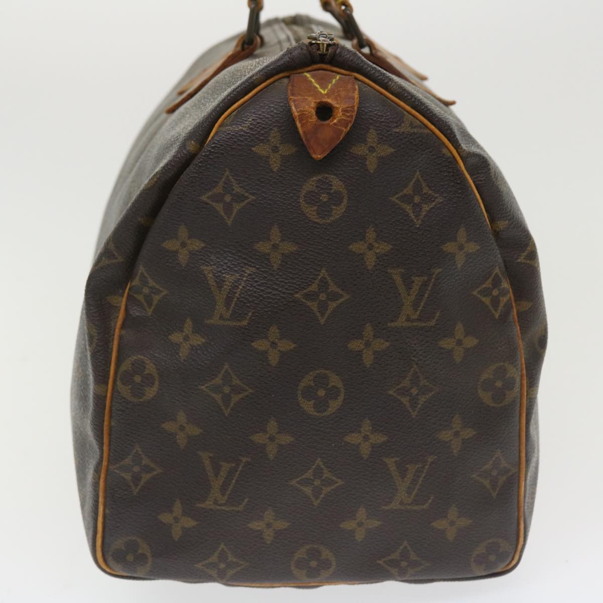 LOUIS VUITTON Monogram Speedy 35 Hand Bag M41524 LV Auth bs3618