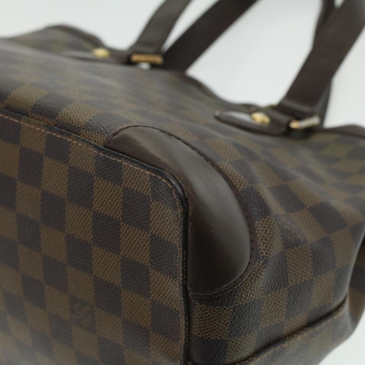 LOUIS VUITTON Damier Ebene Hampstead MM Tote Bag N51204 LV Auth bs3619