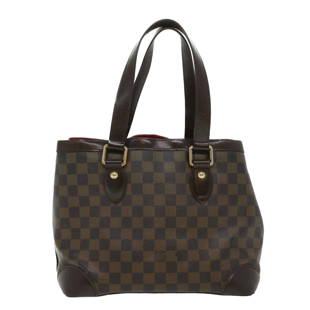 LOUIS VUITTON Damier Ebene Hampstead MM Tote Bag N51204 LV Auth bs3619 - 0