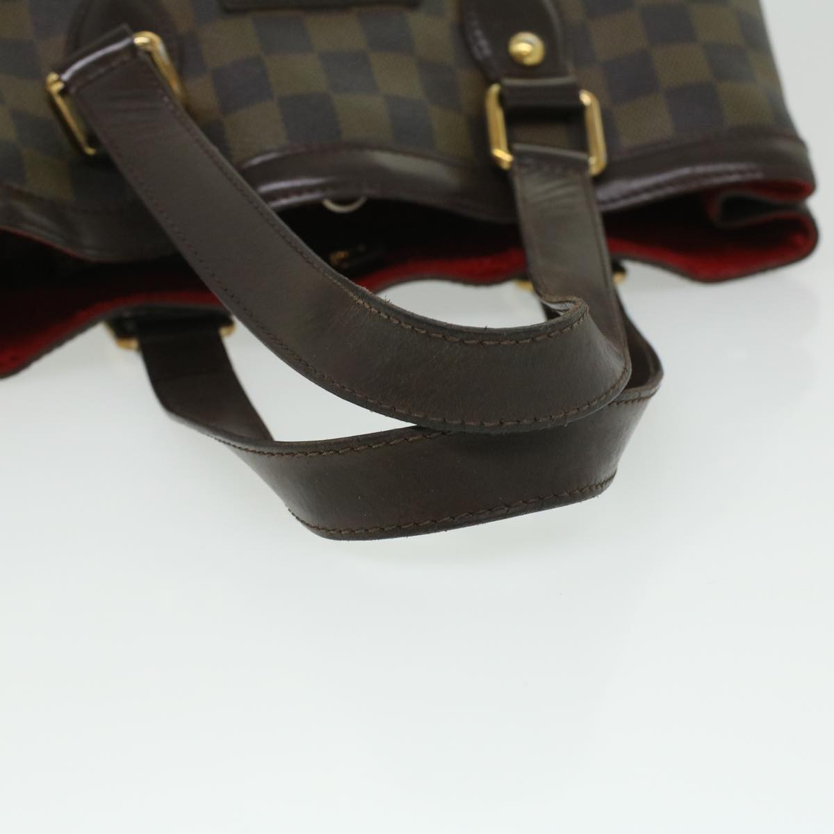 LOUIS VUITTON Damier Ebene Hampstead MM Tote Bag N51204 LV Auth bs3619