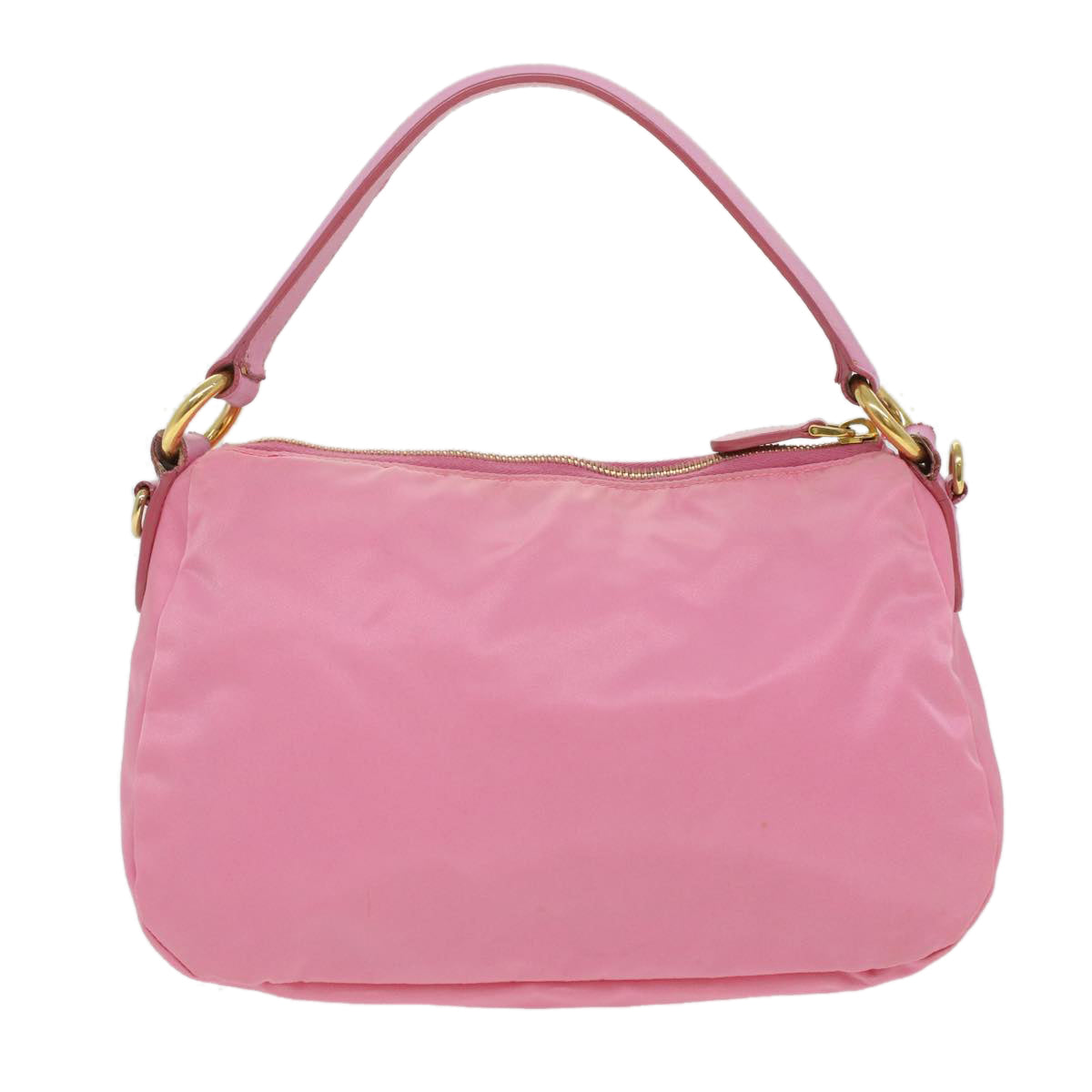 PRADA Shoulder Bag Nylon Pink Auth bs3632 - 0