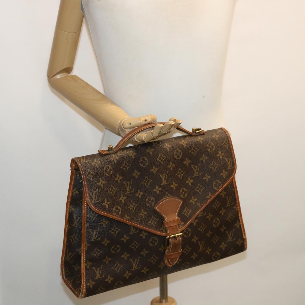 LOUIS VUITTON Monogram Beverly Hand Bag M51120 LV Auth bs3670