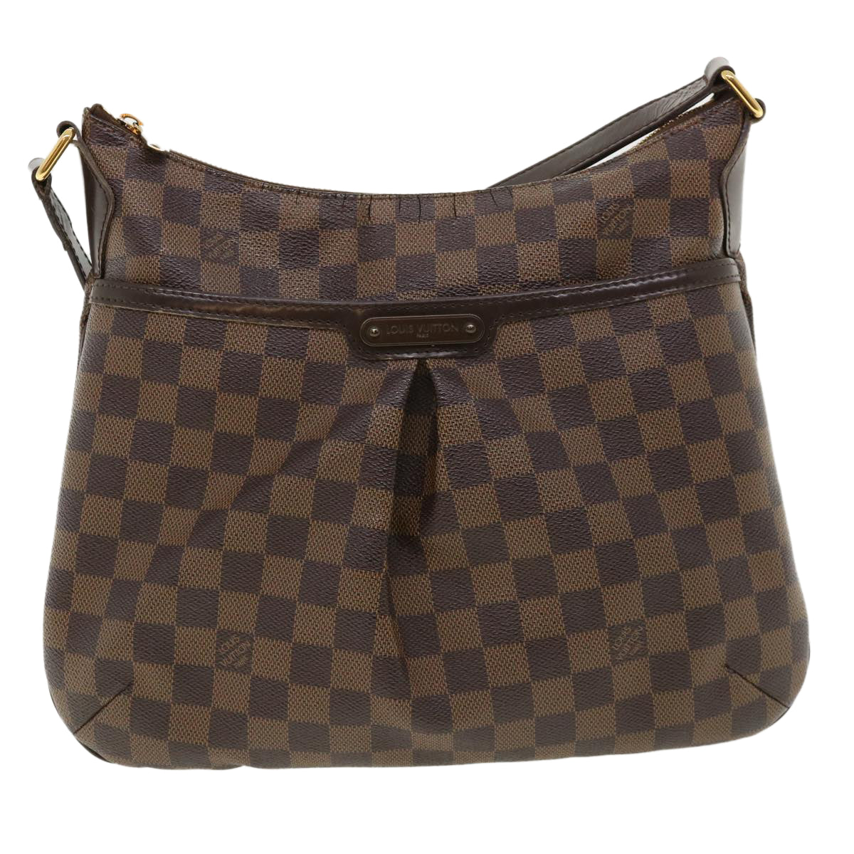 LOUIS VUITTON Damier Ebene Bloomsbury PM Shoulder Bag N42251 LV Auth bs3679