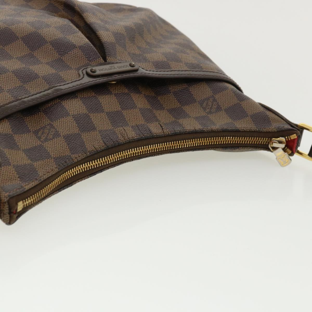 LOUIS VUITTON Damier Ebene Bloomsbury PM Shoulder Bag N42251 LV Auth bs3679