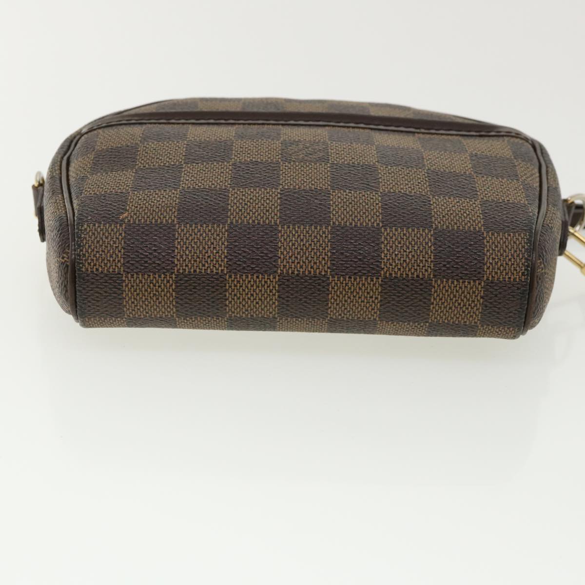 LOUIS VUITTON Damier Ebene Pochette Ipanema Shoulder Bag N51296 LV Auth bs3684