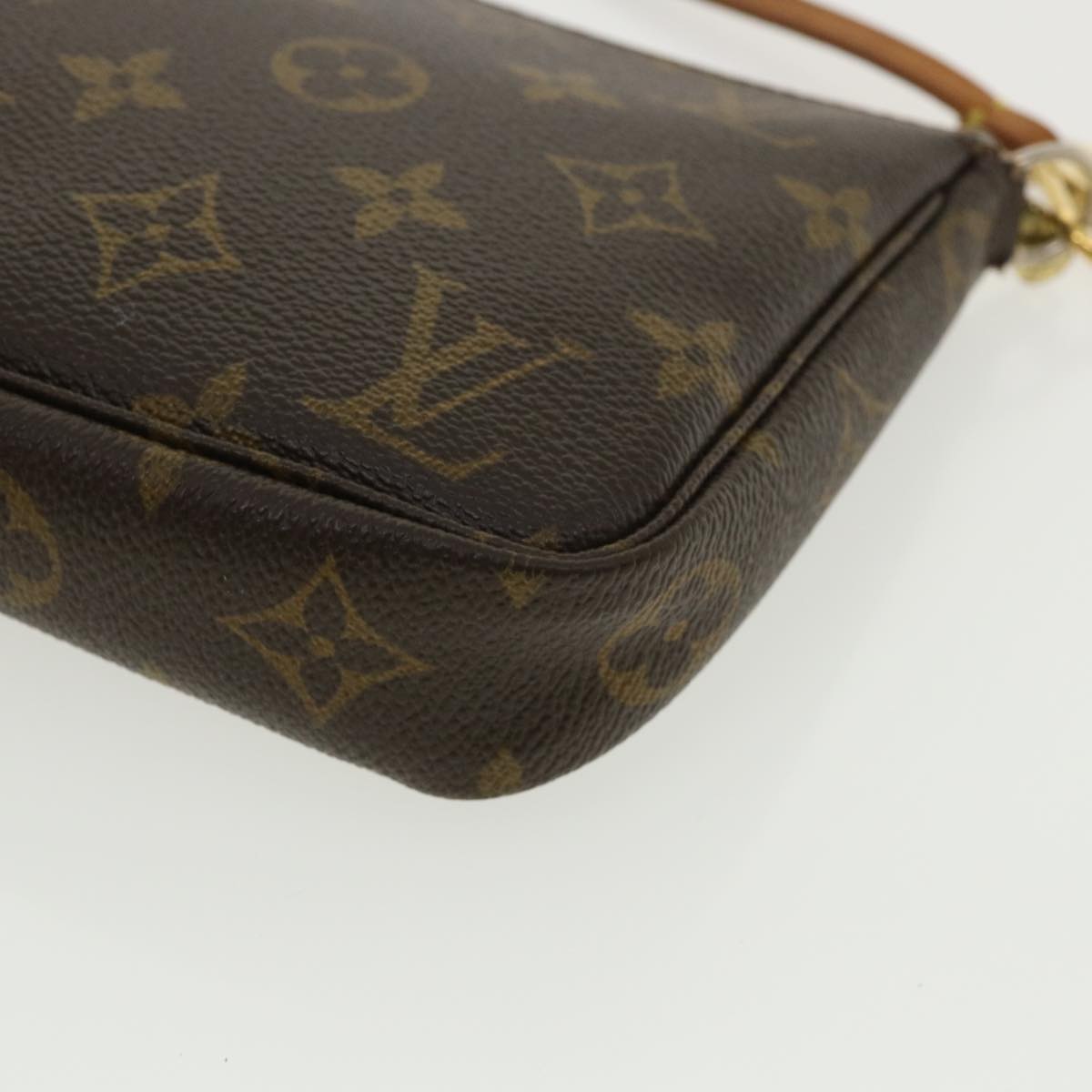 LOUIS VUITTON Monogram Panda Pochette Accessoires Pouch M51981 LV Auth bs3685