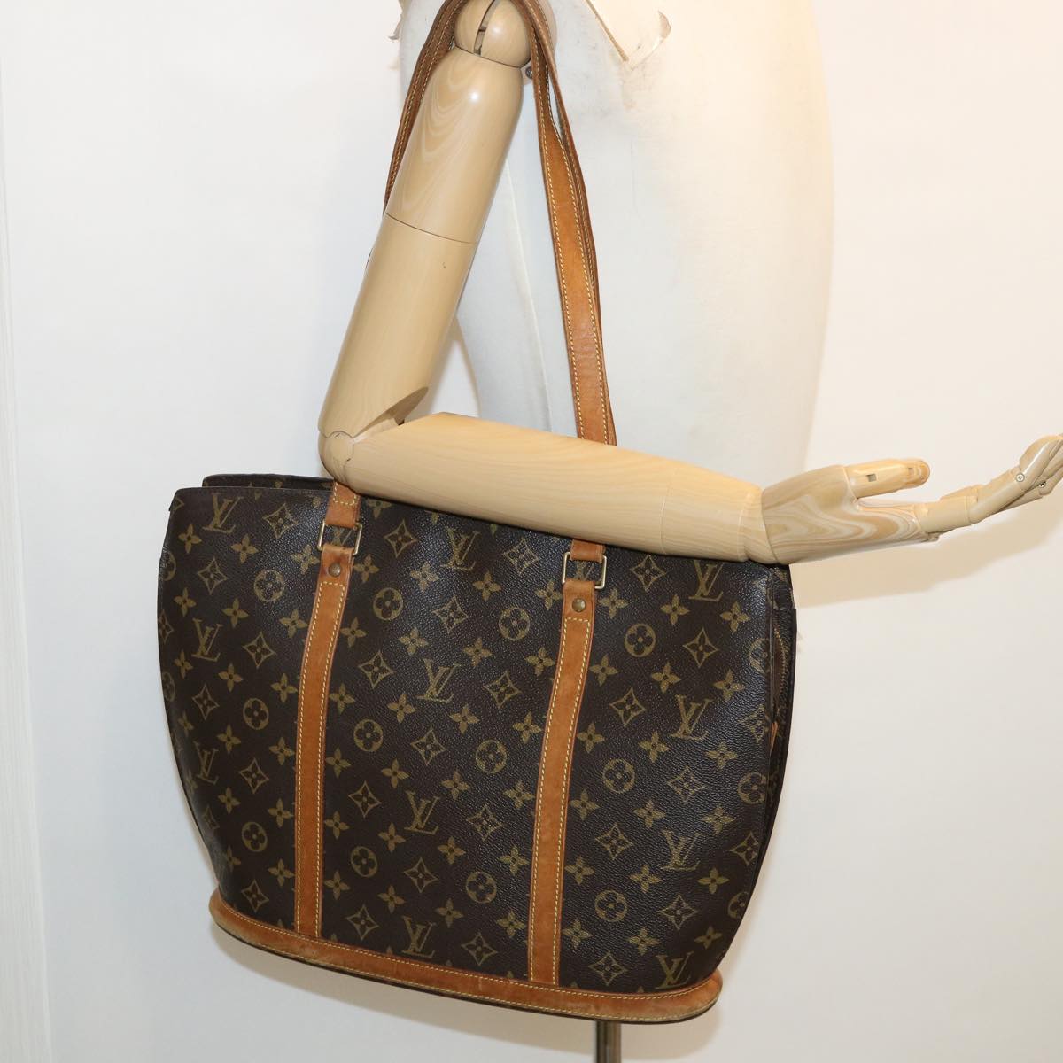 LOUIS VUITTON Monogram Babylone Tote Bag M51102 LV Auth bs3765