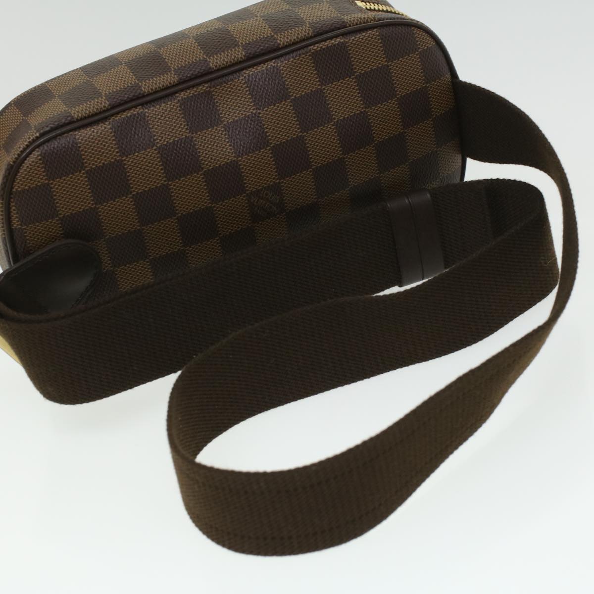 LOUIS VUITTON Damier Ebene Pochette Gange Shoulder Bag N51994 LV Auth bs3790A